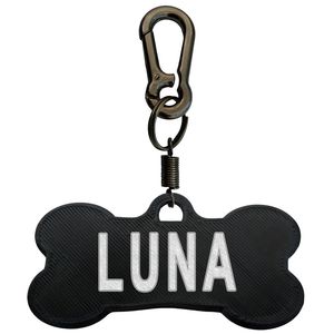 پلاک شناسایی سگ مدل luna
