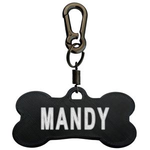 پلاک شناسایی سگ مدل mandy
