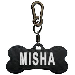 پلاک شناسایی سگ مدل misha