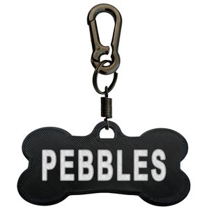 پلاک شناسایی سگ مدل pebbles