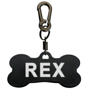 پلاک شناسایی سگ مدل rex