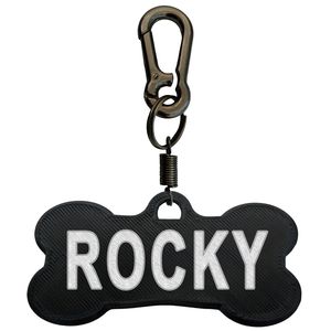پلاک شناسایی سگ مدل rocky