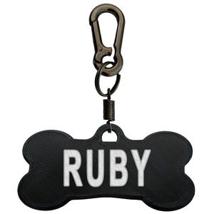 پلاک شناسایی سگ مدل ruby