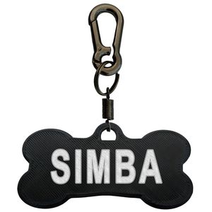 پلاک شناسایی سگ مدل simba