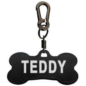 پلاک شناسایی سگ مدل teddy