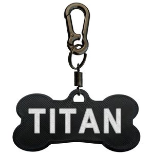پلاک شناسایی سگ مدل titan