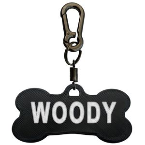 پلاک شناسایی سگ مدل woody