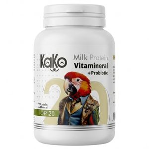 پودر بهبود دهنده سیستم گوارشی پرنده کاکو مدل vitamineral وزن 200 گرم