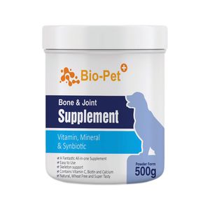 پودر مکمل بایو پت مدل bone and joint وزن 500 گرم