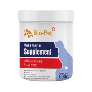 پودر مکمل بایو پت مدل mass gainer وزن 500 گرم