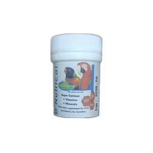 پودر مکمل پرندگان وتافارم مدل vetafarm d nutrical وزن ۱۰ گرم