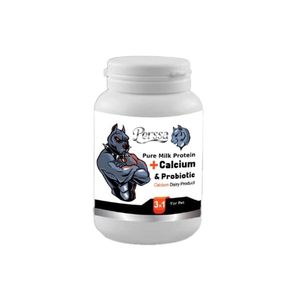 پودر مکمل کلسیم سگ پرسا مدل probiotic وزن 200 گرم