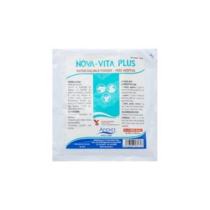 پودر ویتامین پرندگان و حیوانات نووا مدل vita plus وزن 100 گرم