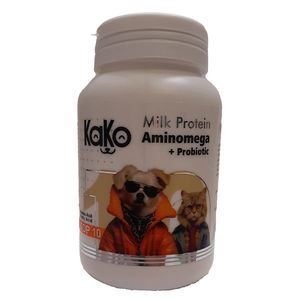 پودر پروبیوتیک سگ و گربه کاکو مدل aminomega وزن 200 گرم