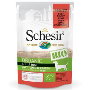 پوچ سگ شسیر مدل pouch bio beef وزن 85 گرم