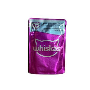 پوچ گربه بالغ ویسکاس مدل ژلی طعم ماهی سفید و تن وزن 85 گرم