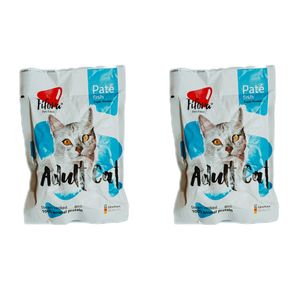 پوچ گربه فیفورا مدل ماهی وزن 85 گرم بسته 2 عددی