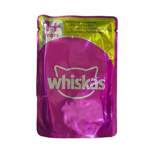 پوچ گربه ویسکاس مدل chicken mit huhn وزن 85 گرم