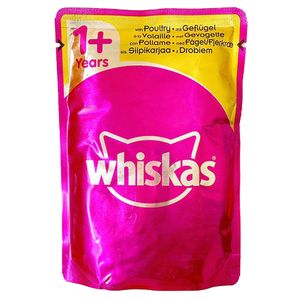 پوچ گربه ویسکاس مدل poultry وزن 100 گرم