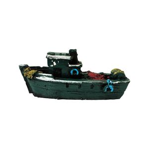 کشتی تزیینی آکواریوم کد gp14