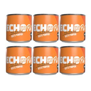 کنسرو سگ اکوپت مدل beefpumpkin وزن 800 گرم بسته 6 عددی