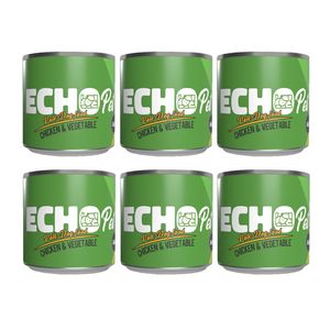 کنسرو سگ اکوپت مدل chickenveg وزن 800 گرم بسته 6 عددی