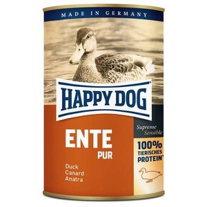 کنسرو سگ هپی داگ مدل duck وزن 0.8 کیلوگرم