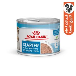 کنسرو غذای سگ رویال کنین مدل starter mother and babydog  stage2 وزن 195 گرم