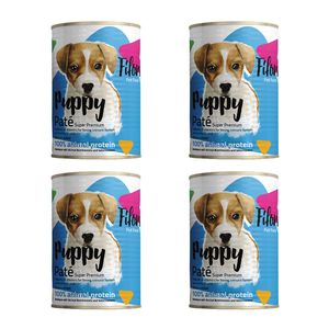کنسرو غذای سگ فیفورا مدل puppy وزن 400 گرم بسته 4 عددی
