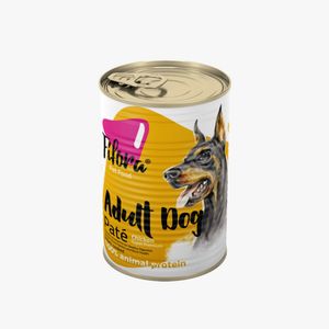 کنسرو غذای سگ نژاد بزرگ فیفورا سوپر پریمیوم مدل adult dog large breed chicken pate طعم مرغ وزن 400 گرم