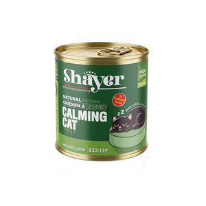 کنسرو غذای گربه شایر مدل calming نچرال طعم مرغ وزن ۳۰۰ گرم