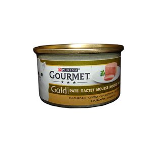 کنسرو غذای گربه گورمت مدل gourmet وزن 85 گرم