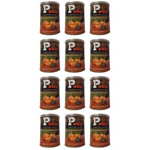 کنسرو‌ گربه مدل پابلو مرغ و کدو تنبل و سنبل الطیب  وزن 4800 گرم  بسته 12 عددی