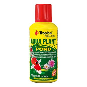 کود کامل گیاهان برکه تروپیکال مدل aqua plant pond حجم 250 میلی لیتر