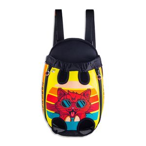 کیف حمل گربه تادو طرح آغوشی کد agh106 سایز m
