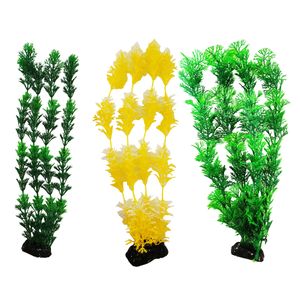گیاه تزیینی آکواریوم کد b02 مجموعه 3 عددی