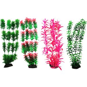 گیاه تزیینی آکواریوم کد b04 مجموعه 4 عددی