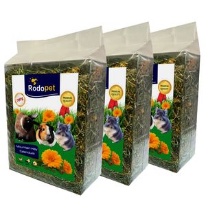 یونجه جوندگان ردوپت مدل گل همیشه بهار کد mhr 700 وزن 700 گرم بسته بندی 3 عددی