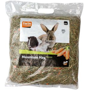 یونجه جوندگان فلامینگو مدل mountain hay carrot مقدار 500 گرم