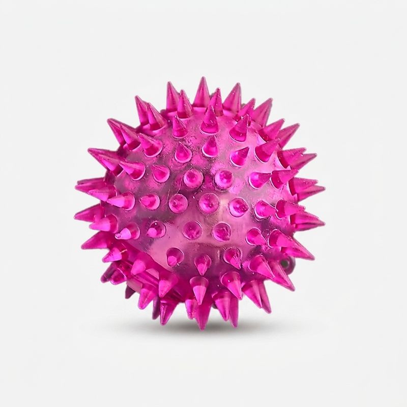 اسباب بازی توپ خاردار لاتکسی سگ مدل latex dog ball