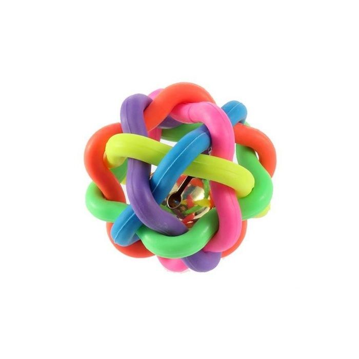 اسباب بازی توپ سگ مدل perro ball l قطر 8.5 سانتی متری