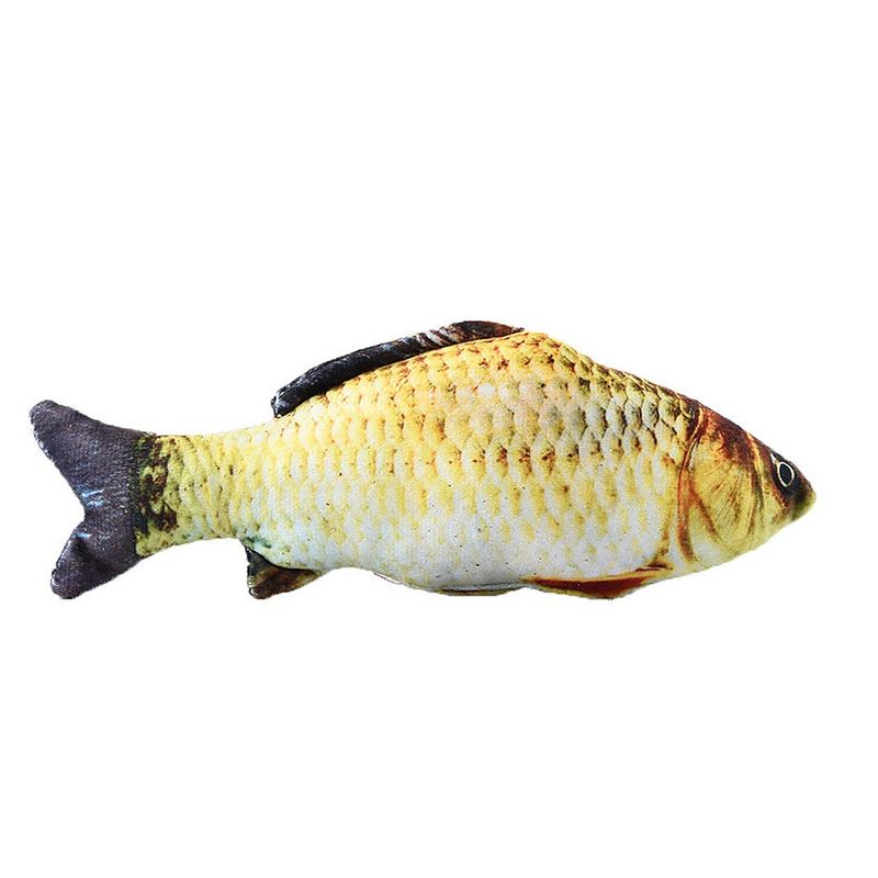 اسباب بازی گربه سری ماهی پولیشی مدل plush fish imitation ft001 s