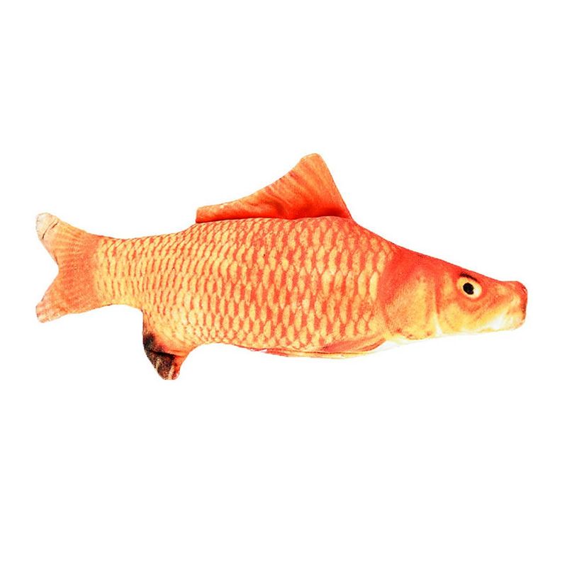 اسباب بازی گربه سری ماهی پولیشی مدل plush fish imitation ft002 s