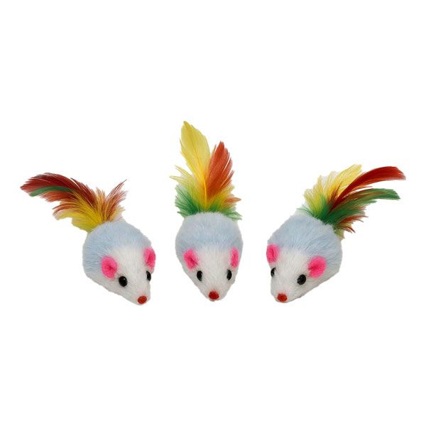 اسباب بازی گربه مدل 3 mouse بسته 3 عددی