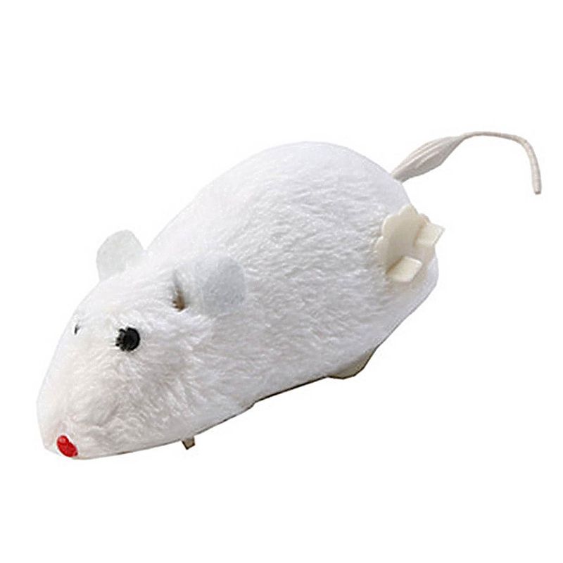 اسباب بازی گربه موش کوکی مدل clockwork plush mouse w