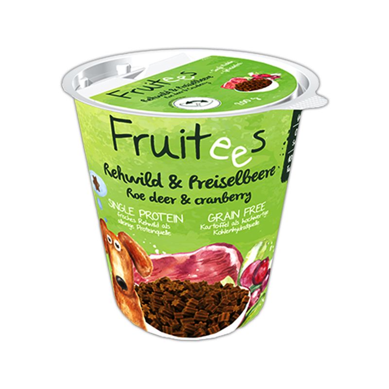 اسنک سگ مدل roe deer and cranberry وزن 200 گرم