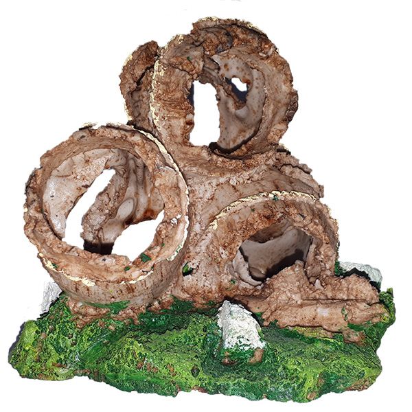 بشکه تزیینی آکواریوم کد 003