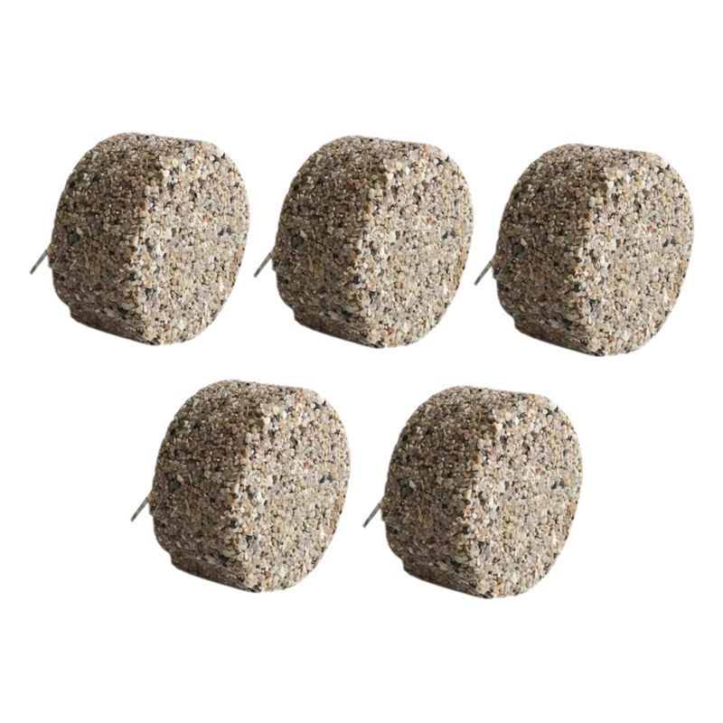 بلوک مینرال پرنده مدل b.m05 وزن 500 گرم مجموعه 5 عددی