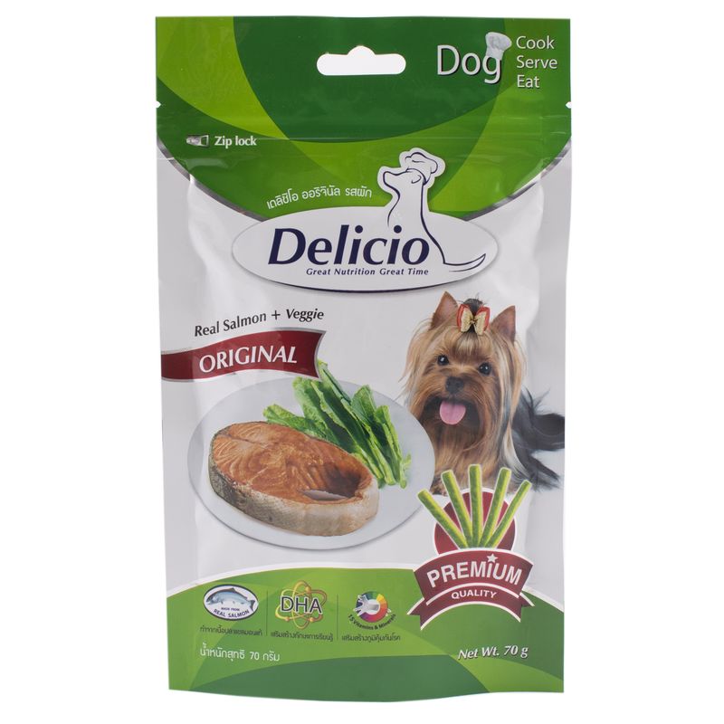 تشویقی اسنک سگ دلیکو مدل veggie