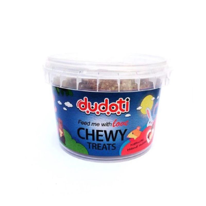 تشویقی جوندگان دودوتی مدل rodent chewy treat با طعم سیب و هویج وزن 100 گرم